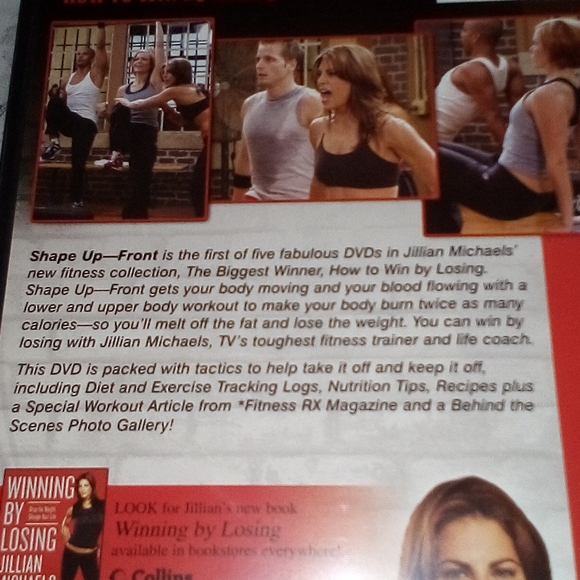 Jillian Michaels The Biggest Winner How To Win By Losing Complete 5 DVD Set - Picture 4 of 12